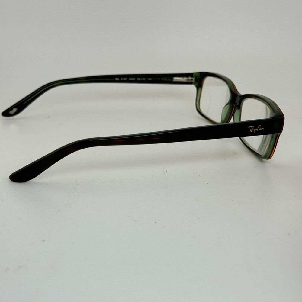 Ray-Ban Eyeglasses Frames RB5187 2445 Brown Rectangular Full Rim 52-16-140 15013 - Picture 4 of 7